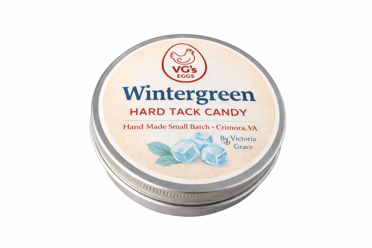 Wintergreen Hard Tack Candy 3-Pack